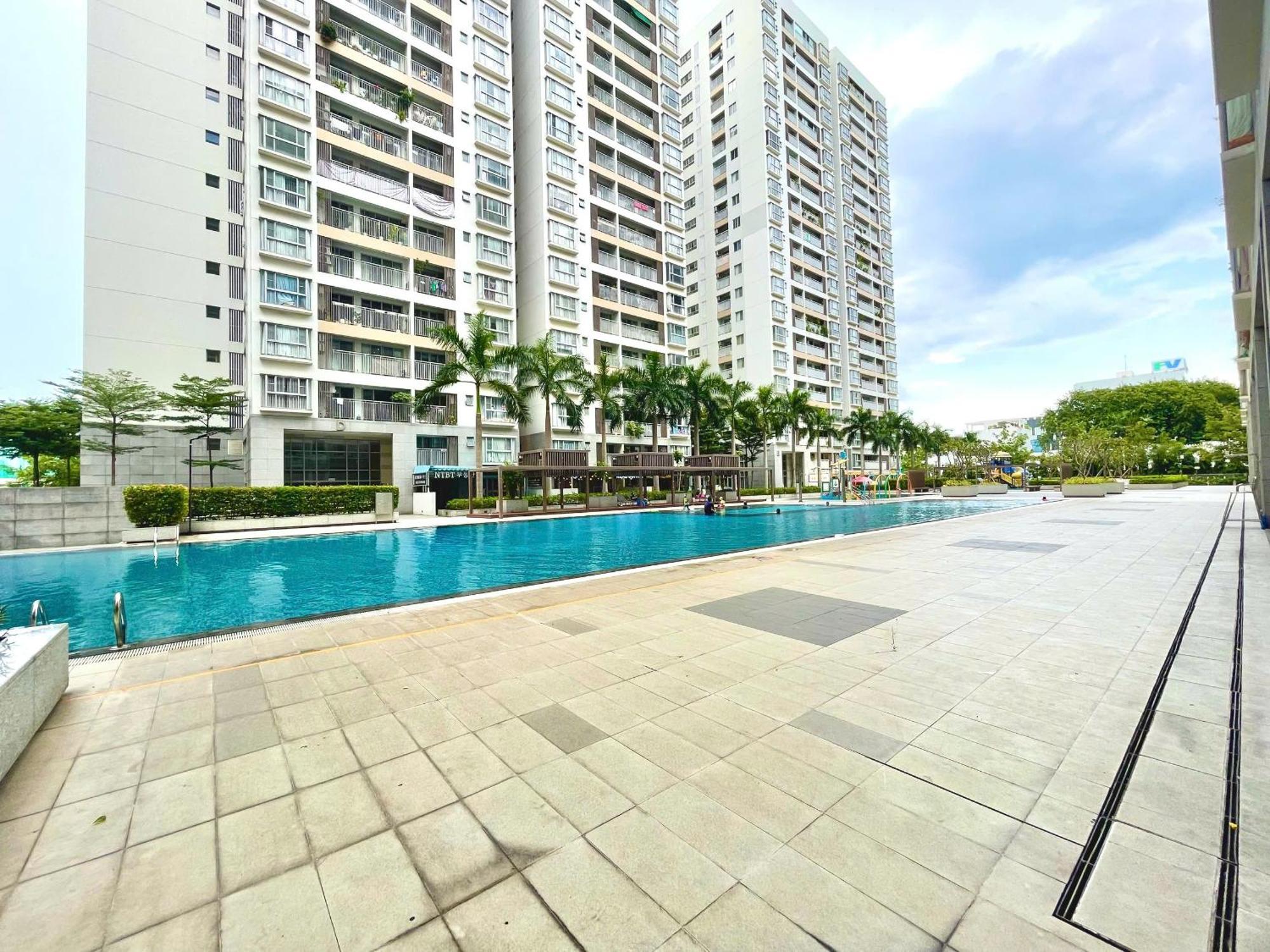 Secc Luxury 2-Br Apartment, Scenic Valley, Saigon Exhibition And Convention Center, Fv Hospital, Phu My Hung District 7 Ho Chi Minh City Exterior photo